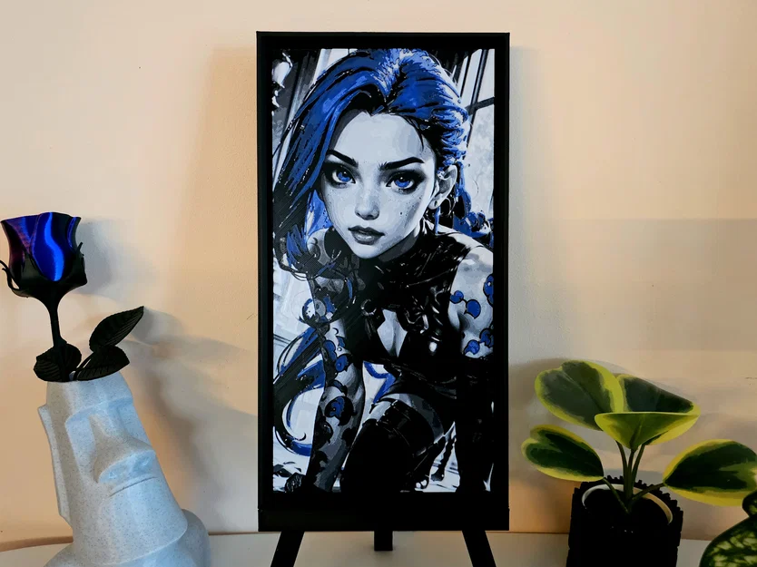 Jinx - League Of Legends / Arcane (HueForge) - Image 1