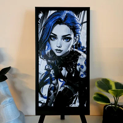 Jinx - League Of Legends / Arcane (HueForge)