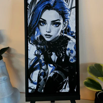Jinx - League Of Legends / Arcane (HueForge)