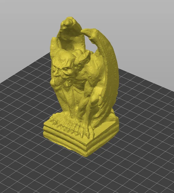 Mô hình tượng Gargoyle trang trí 3D độc đáo - Image 2