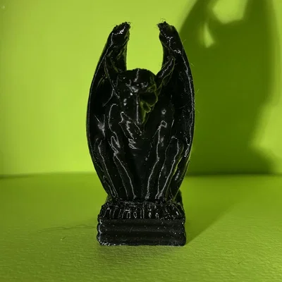 Mô hình tượng Gargoyle trang trí 3D độc đáo