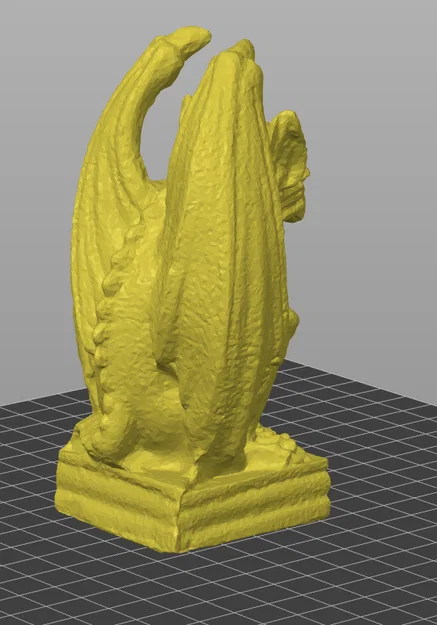 Mô hình tượng Gargoyle trang trí 3D độc đáo - Image 4