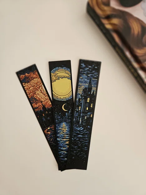"Dusk, Moon and Dawn" - Bộ Bookmark - Image 9