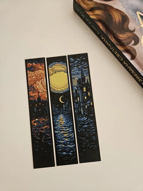 "Dusk, Moon and Dawn" - Bộ Bookmark - Image 10