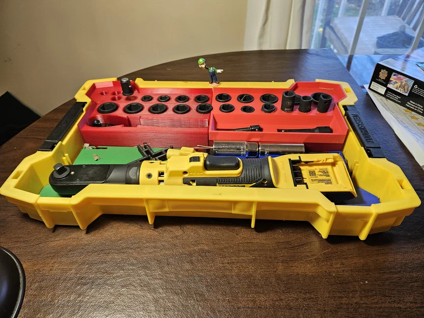 Khay sắp xếp socket cho Dewalt Toughsystem trays - Image 4