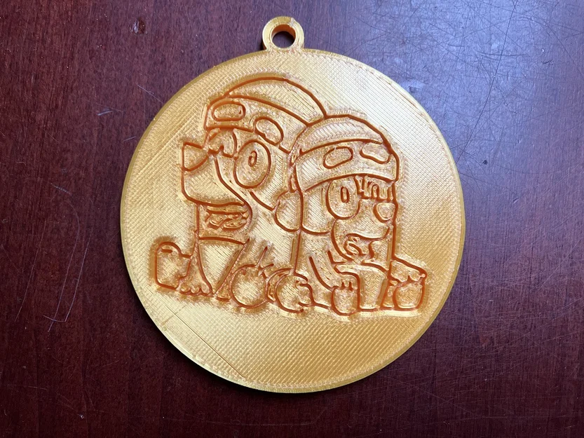 Đồ treo Noel Bluey (Bluey Christmas Ornament) - Image 1