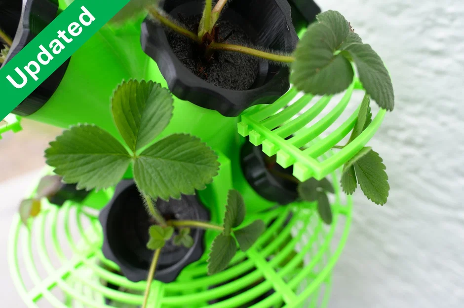 Hydroponic Tower Terrace cho 5 chậu (Hydroponic_Tower_Terrace_for_5_Pots) - Image 4