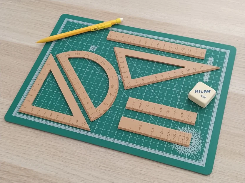 Bộ Thước Tiêu Chuẩn (Standard Ruler Set) - Image 1