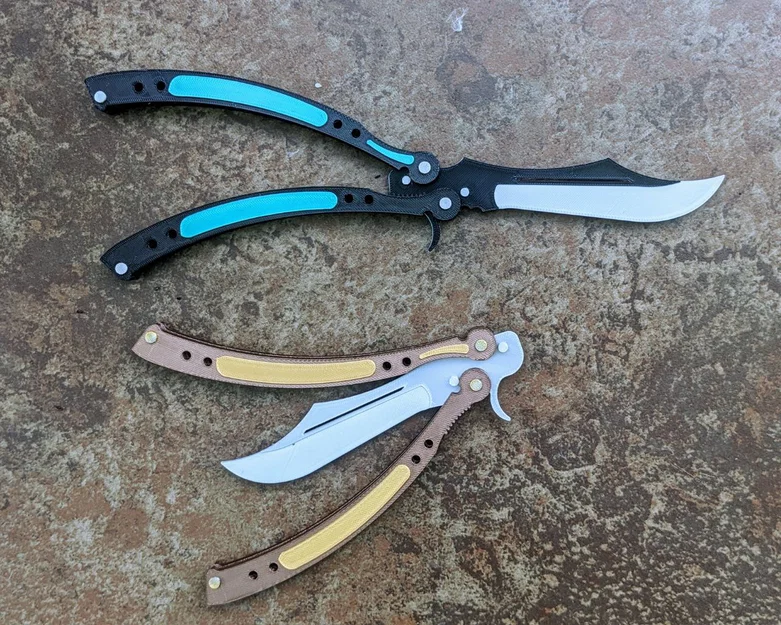 Dao Butterfly Knife Counter Strike 2 (CS2) – Bản Replica - Image 6