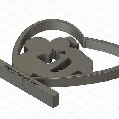 Mô hình 3D quà tặng Ngày của Cha: Biểu tượng tình cảm cha con
