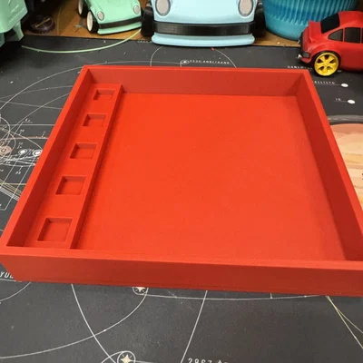 Khay Đựng Xúc Xắc Yahtzee Tiện Lợi - Phụ Kiện Board Game In 3D
