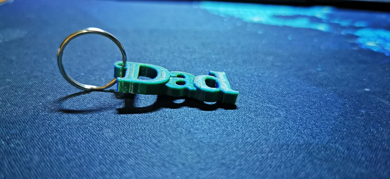 Móc khóa 3D chữ Dad - Quà tặng ý nghĩa cho Ngày của Cha - Image 3