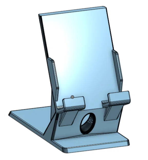 Giá đỡ điện thoại (Phone Holder) một mảnh, in không cần supports - Image 4