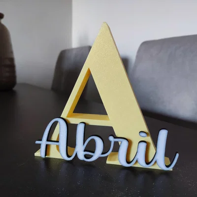 Bộ Chữ Cái 3D Cá Nhân Hóa Độc Đáo Để Trang Trí Và Làm Quà Tặng