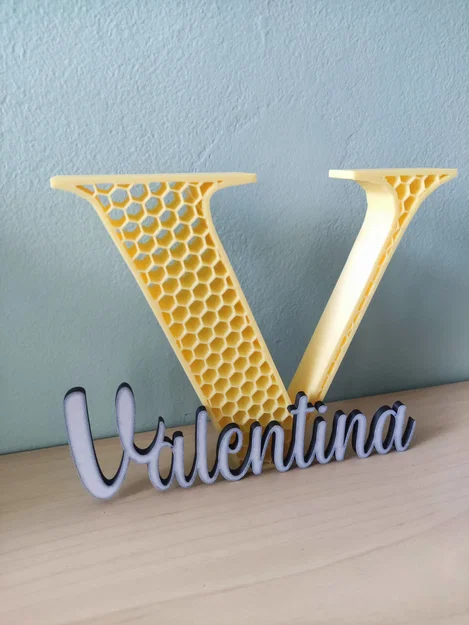 Bộ Chữ Cái 3D Cá Nhân Hóa Độc Đáo Để Trang Trí Và Làm Quà Tặng - Image 5