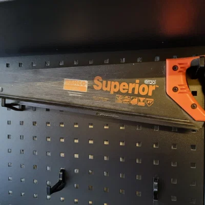 Móc treo đồ 3D cho bảng lỗ vuông 9mm (Square Pegboard Hook)