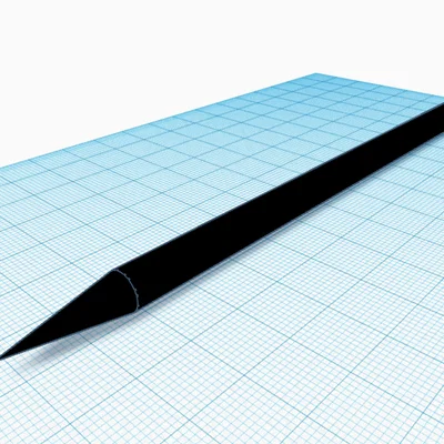 Mô hình que viết bảng 3D (Blackboard Stick) thiết kế tối giản