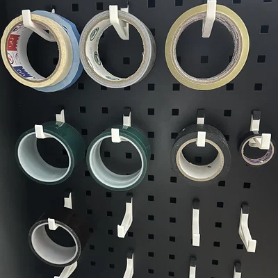 Móc Pegboard Vuông Có Khóa (Square Pegboard Hook with Lock)