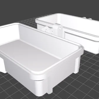 Hộp Organizador 100x50x20 (Caixa Organizadora 100x50x20)