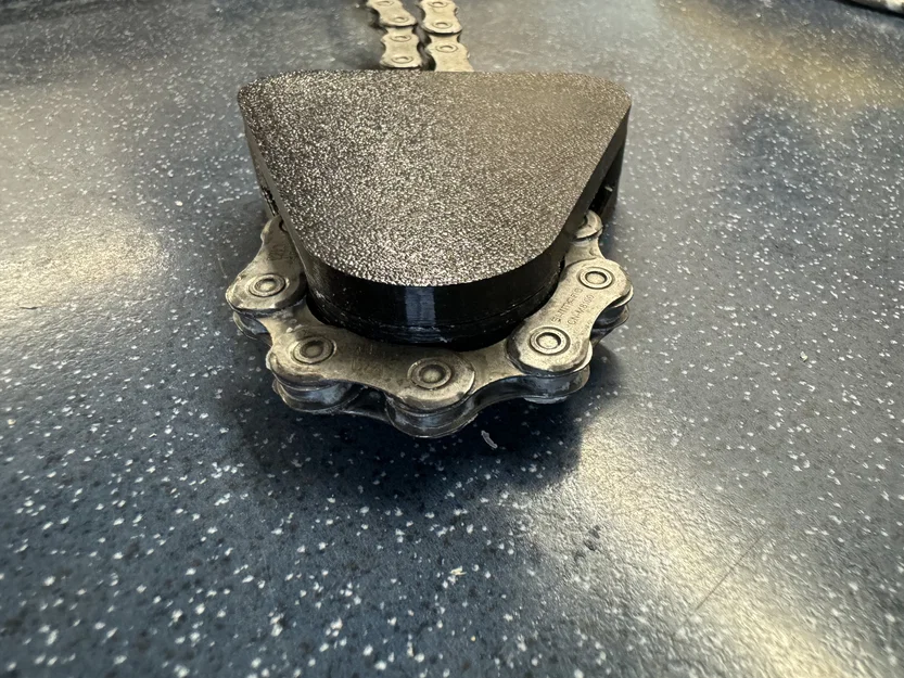 Dụng cụ uốn xích xe đạp Waxed chain bender in 3D - Image 2