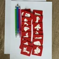 Kids Stencils – Bộ khuôn vẽ & puzzle 2-trong-1 cho bé - Thumbnail 1