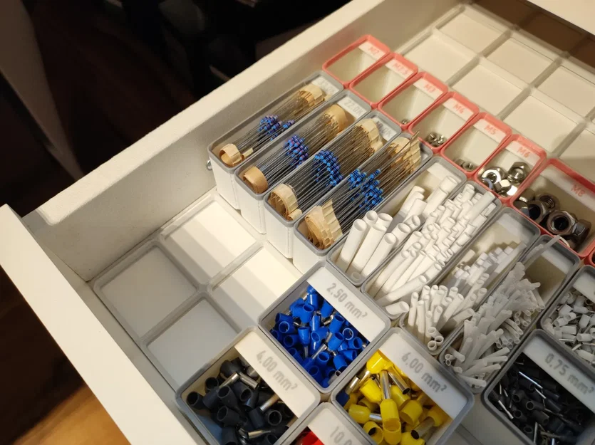 Đế Gridfinity cho ngăn kéo IKEA Alex (bản rộng) - Image 2