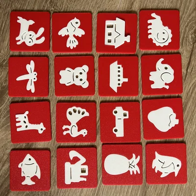 Kids Stencils – Bộ khuôn vẽ & puzzle 2-trong-1 cho bé
