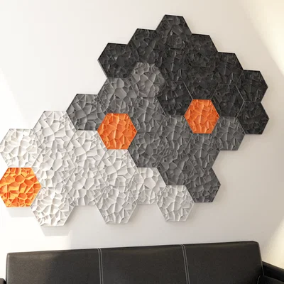 Acustigons - Hex-panels tiêu âm dễ in số lượng lớn