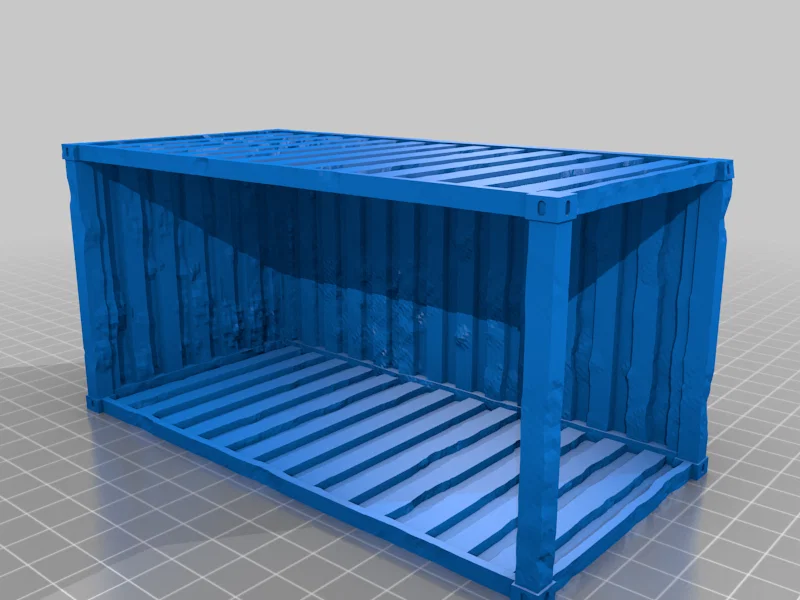 Container (Thùng container vận chuyển) cho bàn SciFi/Modern - Image 3