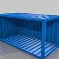 Container (Thùng container vận chuyển) cho bàn SciFi/Modern - Thumbnail 3