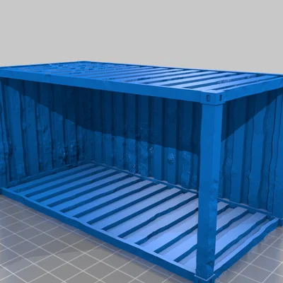 Container (Thùng container vận chuyển) cho bàn SciFi/Modern