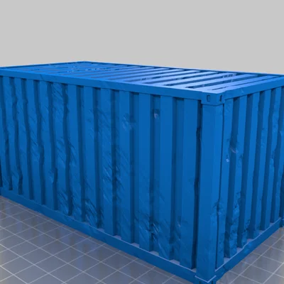Container (Thùng container vận chuyển) cho bàn SciFi/Modern