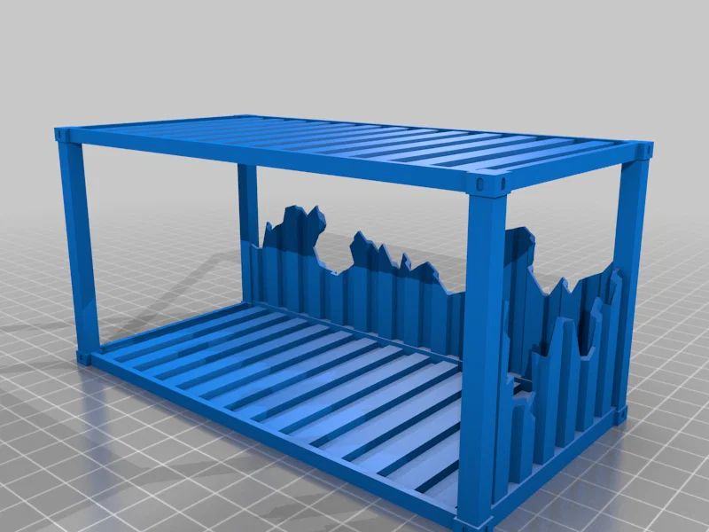 Container (Thùng container vận chuyển) cho bàn SciFi/Modern - Image 5