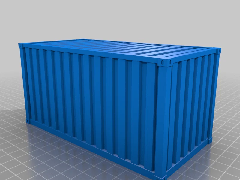 Container (Thùng container vận chuyển) cho bàn SciFi/Modern - Image 11