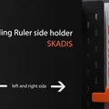 Giá đỡ thước gấp gắn bảng SKADIS tiện lợi - In 3D dễ dàng - Thumbnail 1