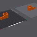 Giá đỡ thước gấp gắn bảng SKADIS tiện lợi - In 3D dễ dàng - Thumbnail 2