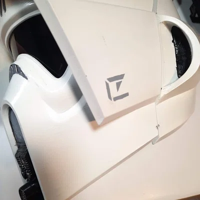 Khuôn mẫu in decal nón Scout Trooper - Phụ kiện cosplay Star Wars