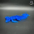 Hải Long (Sea Dragon) khớp nối – Print in Place – Flexi – Không cần Support - Thumbnail 5
