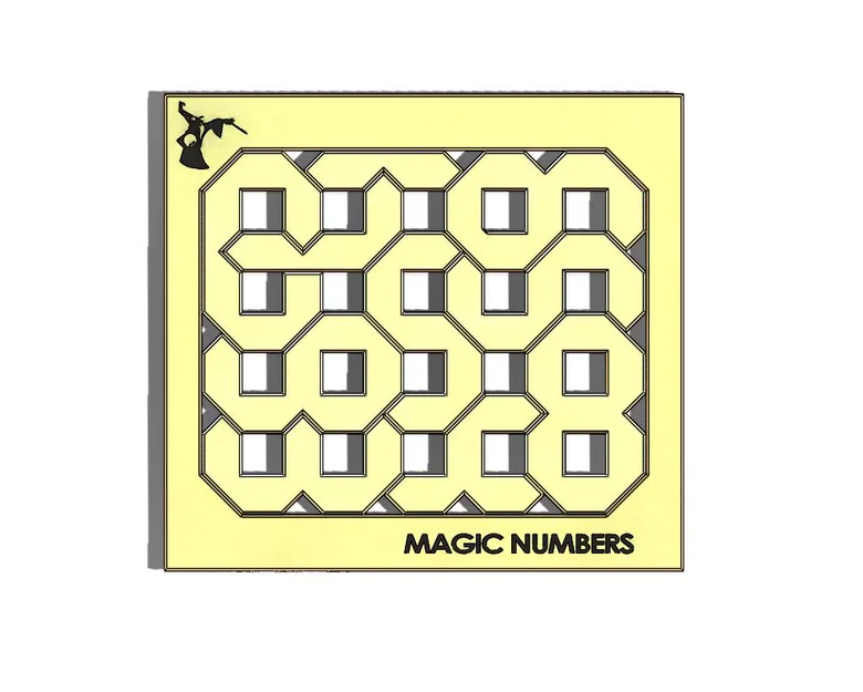 Bộ đồ chơi trí tuệ Puzzle - Magic Numbers in 3D - Image 3