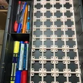 Hộp Đựng Bút Chì Cho Ngăn Kéo - Vừa Bên Cạnh Gridfinity Baseplate (Dài 4x) - Thumbnail 2