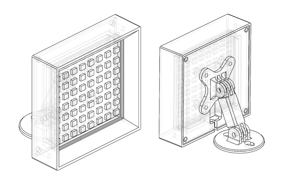 Hộp Đèn LED Cảnh Báo Sim Racing (LED Flag Box) Cho Dàn Rig Đua Xe - Image 1