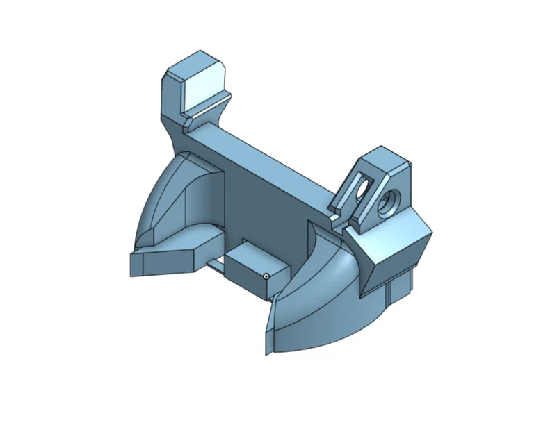 Ống gió quạt MK3S+ thân thiện với sock (Sock friendly mk3s+ fan shroud) - Image 1
