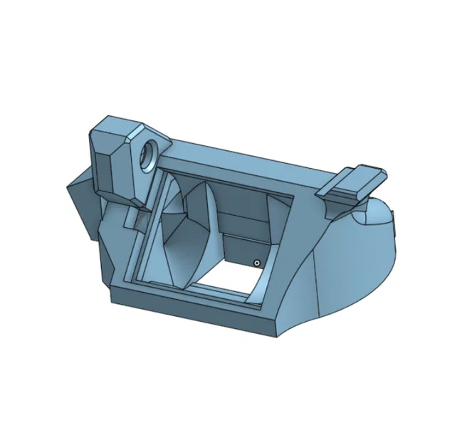 Ống gió quạt MK3S+ thân thiện với sock (Sock friendly mk3s+ fan shroud) - Image 3