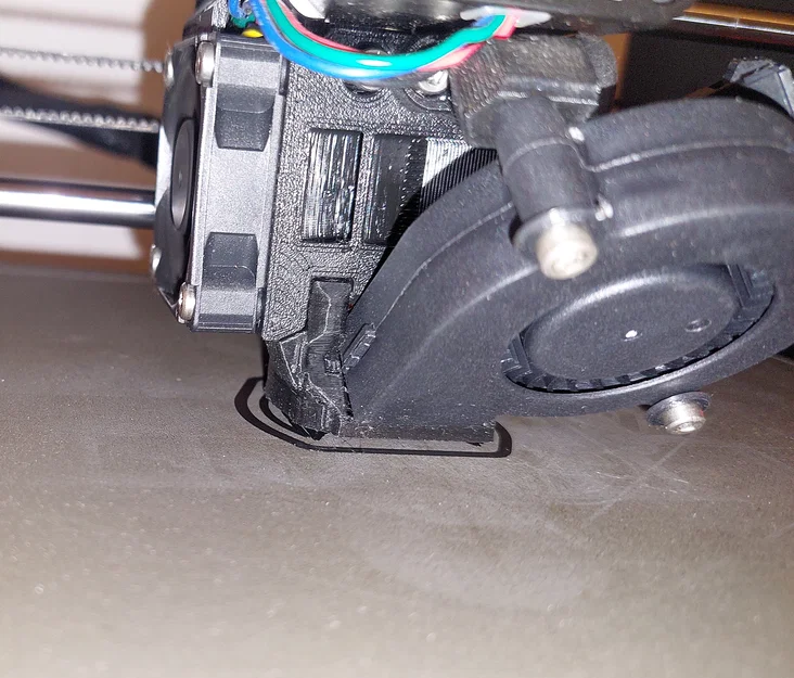 Ống gió quạt MK3S+ thân thiện với sock (Sock friendly mk3s+ fan shroud) - Image 4
