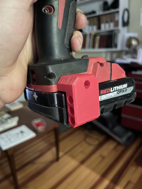Giá giữ bit nam châm cho Milwaukee M18 Drill/Impact Driver – bản cải tiến - Image 1