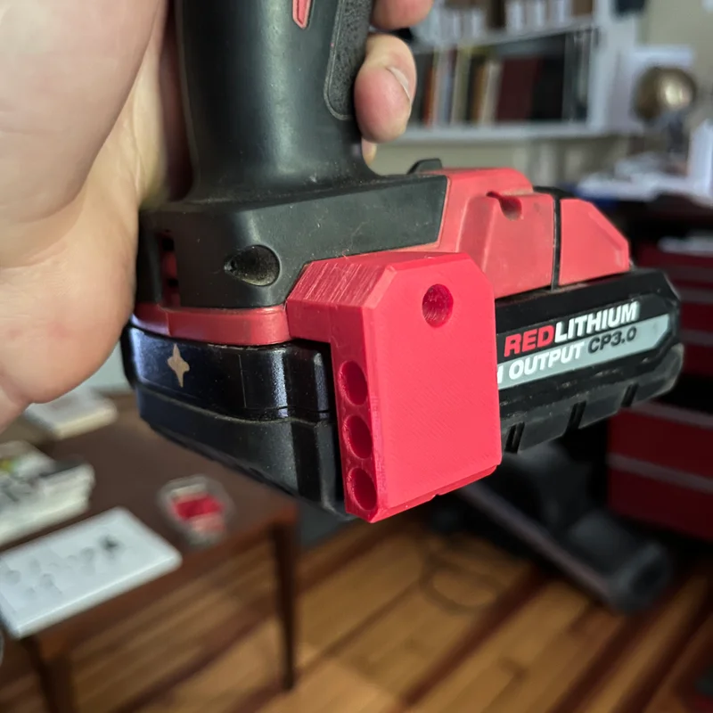Giá giữ bit nam châm cho Milwaukee M18 Drill/Impact Driver – bản cải tiến
