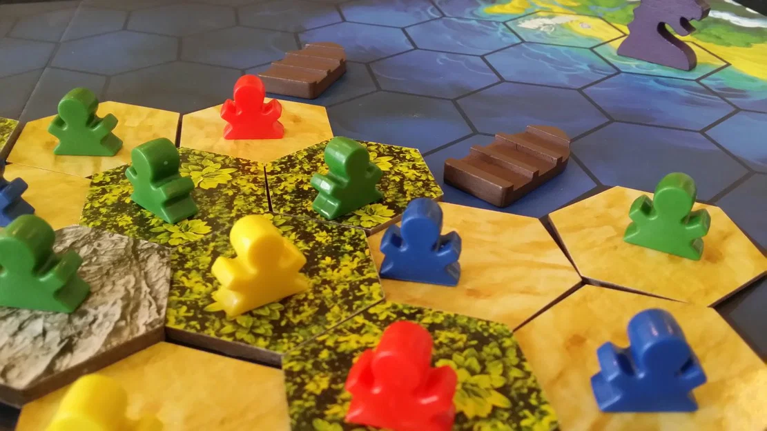 Bộ mô hình nhân vật Meeples cho board game The Island / Survive - Image 2
