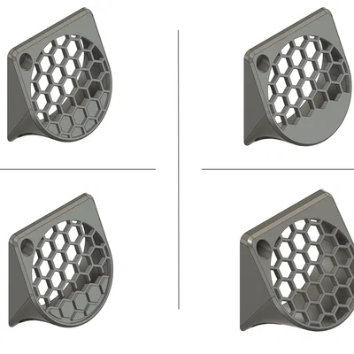 Bộ sưu tập hotend fan cover cho MK4