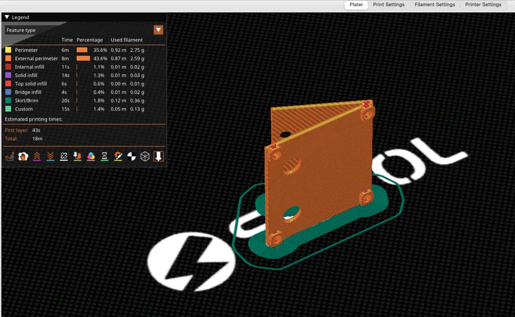Giá đỡ quạt part cooling cho SV07 / SV07+ / SV06+ - Image 5