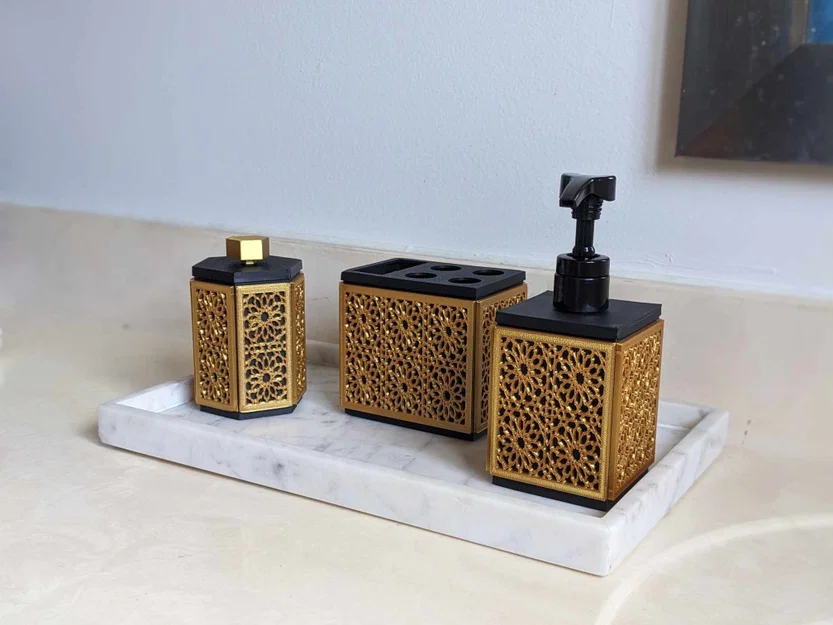 Bộ Phụ Kiện Phòng Tắm Modular Phong Cách Morocco - Image 1